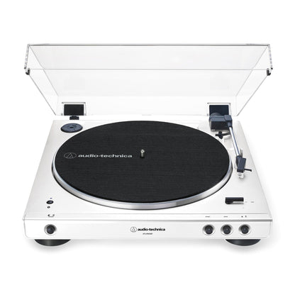 Audio-Technica Bluetooth Turntable, White - AT-LP60XBT-WW