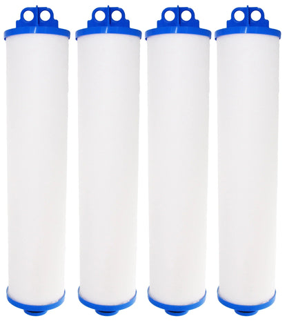 Neo-Pure Big Bubba 10 Micron Carbon Block Filter Cartridge, 26in, 4 Pack - BB150-CTO for Watt's BBC-150-ACP BBH-150